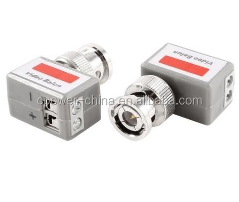 Facile installazione CCTV Coaxial BNC Video e Power Balun Transceiver a CAT5 ANGOLO RETTO