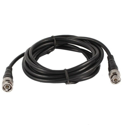 50cm 5m Single Cable BNC Maschio Gold Pin Coaxial per CCTV Sistema di sicurezza di sorveglianza fai da te
