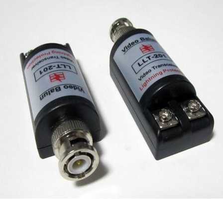 Adaptatore di ricevitore di video Balun per camera DVR con alloggiamento nero