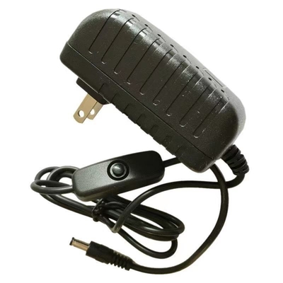 12V 1A 1000ma 2A 3A Adapter di alimentazione per LED Strip On/Off Switch e design durevole
