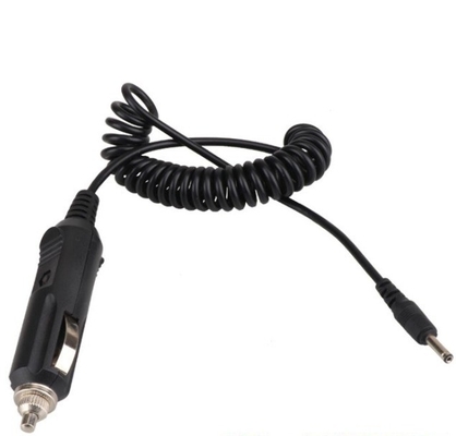 Cable di carica auto a presa continua di tipo maschile per accendini di sigarette da 12v 5.5x2.1 nei veicoli