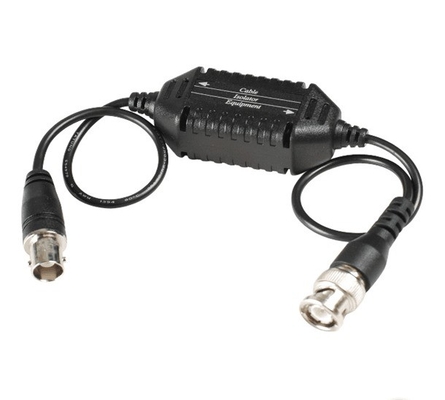 Single Channel Passive ABS Plastic CCTV Video Connector con Video Balun incorporato