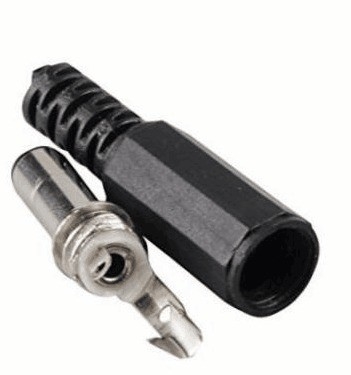 Connettore a corrente continua a terminali maschili 5.5x2.1 mm Adaptatore di saldatura per presa di corrente continua di tipo