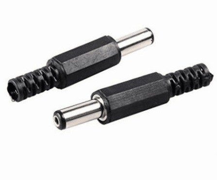 Connettore a corrente continua a terminali maschili 5.5x2.1 mm Adaptatore di saldatura per presa di corrente continua di tipo
