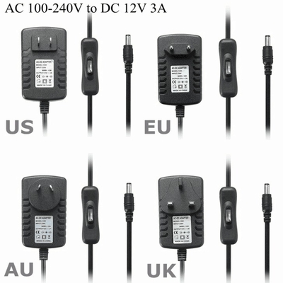 12V 15V 5V 19V 24V uscita Adaptore di alimentazione alternativo AC/DC per prodotti elettronici