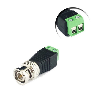 Connessione via cavo resa possibile con il certificato CE da connettore coaxial CAT5 a connettore BNC coaxial