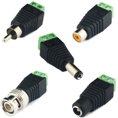 Connessione via cavo resa possibile con il certificato CE da connettore coaxial CAT5 a connettore BNC coaxial