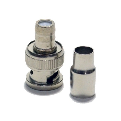 RG59 Cable coassiale CCTV BNC Adapter con connettore maschile per una trasmissione del segnale fluida