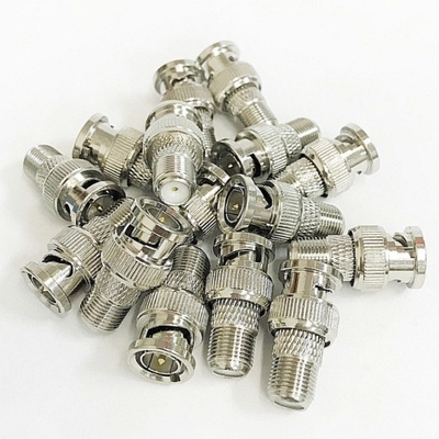 CE certificato BNC da maschio a femmina Adapter di connettore RF coassiale per CCTV RG6 RG59 CE