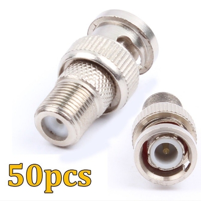 CE certificato BNC da maschio a femmina Adapter di connettore RF coassiale per CCTV RG6 RG59 CE