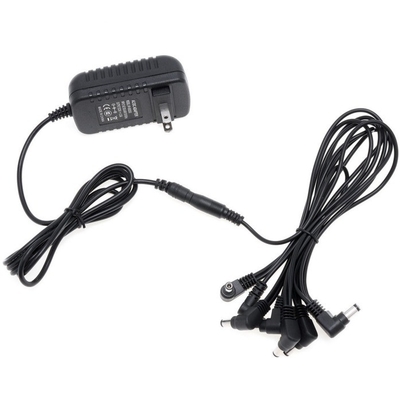 5V 1.5m Opzionale Adaptatore di alimentazione a pedal con presa di cavo DC a effetto UK US AU EU CN