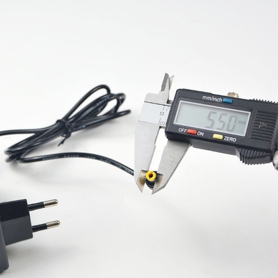 Colore nero Regno Unito 12V 1.5A 2A AC Wall Charger Adapter del cavo di alimentazione per fotogramma digitale