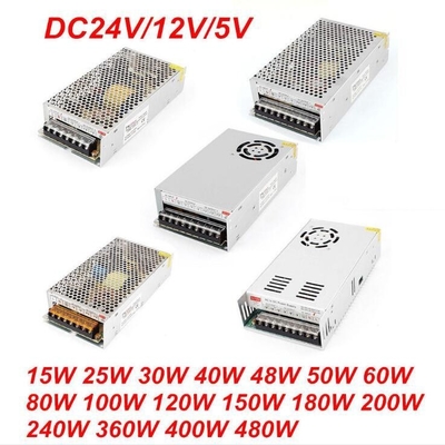 82% di corrente continua 5V 10A 50w Universal Regulated Switching Power Supply per stampante 3D a LED CCTV