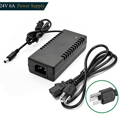 Balck C-Power 150w Adaptore di alimentazione AC DC con jack di uscita 5mm DC per spina UE LED