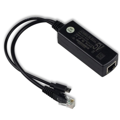 48V a 5V 2.4A PoE Splitter Modulo Ethernet ABS per alimentazione senza problemi su Ethernet