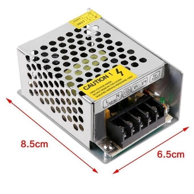 Fornitore di alimentazione compatto 24W 12V 2A per frequenza di uscita 50/60Hz Efficienza 82%