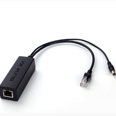 Home Security Active POE Splitter da 48V a 12V 1A-2A IEEE802.3af con modulo Ethernet