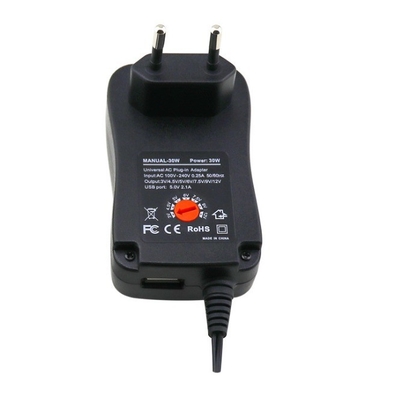 100-240V AC 50/60Hz Input 3V-12V Adattatore regolabile Trasformatore di alimentazione universale