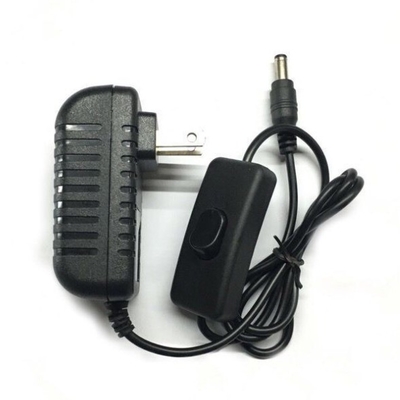 12V 1A/2A C-Power Power Supply con interruttore On/Off e connettore DC 5.5*2.5mm/5.5*2.1mm