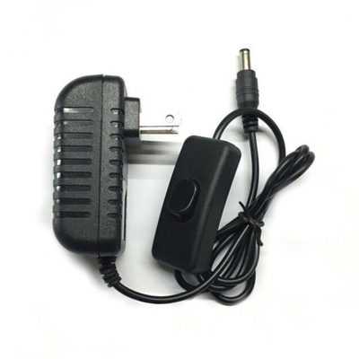 C-Power CCTV Switch Power Adapter 12V 1A 12V 2A con connettore di accensione / spegnimento
