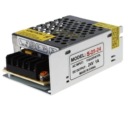 Fornitore di alimentazione per telecamere CCTV 110v/220v AC 12v 2a 24v 1a DC con frequenza di uscita 50/60Hz