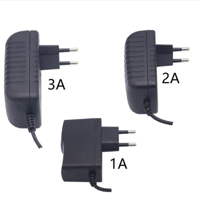 18V 18W 18V 600mA Adapter di alimentazione con 1,2/1,5/1,8m lunghezza del cavo DC e colore nero