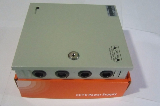 Casella di alimentazione a 18 canali per telecamere CCTV con tensione di ingresso 12V 10A DC