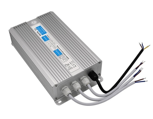 24V DC Silver Waterproof LED Driver Transformer IP67 approvato CE Fornitore di alimentazione 250W