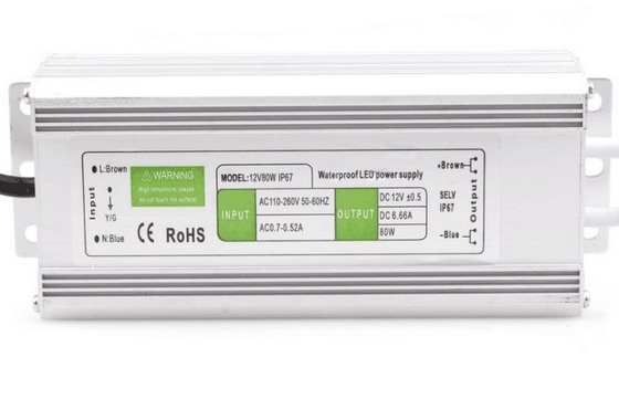 Illuminazione a LED resa facile con C-Power DC 12V 24V 6.67A 80W IP67 alimentazione impermeabile