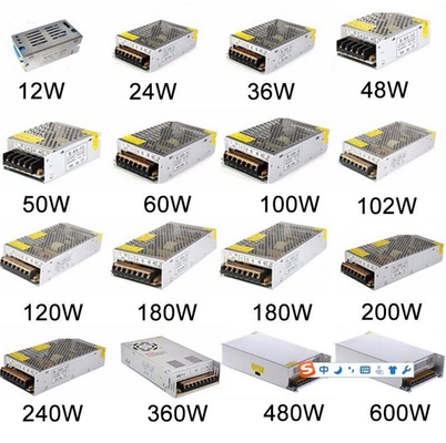 Voltaggio di ingresso 110V C-Power Grande potenza 24V 30A 720W Fonte di alimentazione DC di uscita per CCTV LED