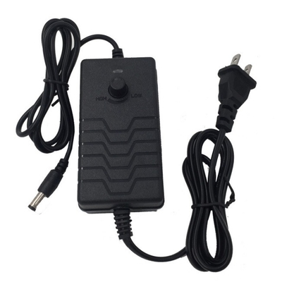 24V-36V 24W Adaptore di tensione regolabile nero con presa in collegamento da C-Power