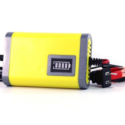 C-Power 12V 2A pieno automatico 3 fasi caricabatterie a piombo acido per auto e moto