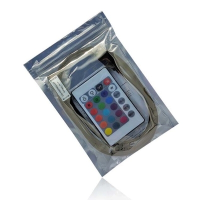 Controller di luce a striscia a LED RGB 24 chiavi Fornitore di alimentazione USB remoto 170lm/w Efficienza luminosa