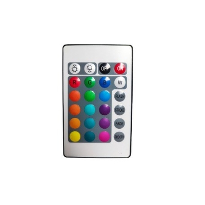 Controller di luce a striscia a LED RGB 24 chiavi Fornitore di alimentazione USB remoto 170lm/w Efficienza luminosa