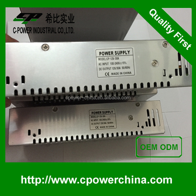 12V 1.25A 2A 3.5A 5A 8.5A 10A 15A 16.5A 20A 30A 40A alimentazione di commutazione per LED