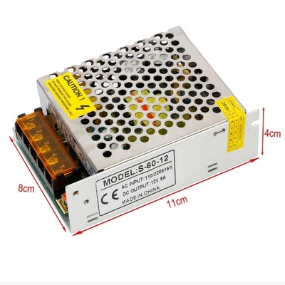 12V 5A 12V 3A 12V 1A alimentazione per apparecchi elettrici Frequenza di uscita 50/60HZ