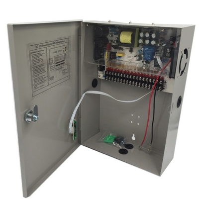 AC110V 220V DC12V 10A 9CH 15A 18CH Fornitore di alimentazione di riserva per telecamere CCTV da C-Power