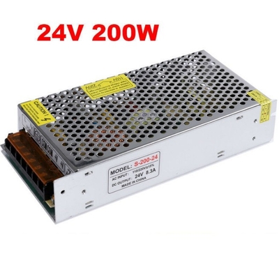 192W Potenza di uscita C-Power 110V/220V AC DC 24V 8A 12V 16A Fornitore di alimentazione per l'industria