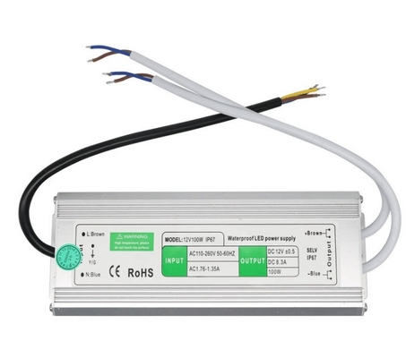C-Power 100w LED Waterproof IP67 alimentazione con 12V/24V DC Tipo di uscita singolo