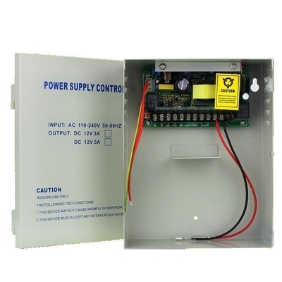 C-Power AC 100-240V Input UPS Access Control Power Supply con frequenza di uscita 12V 5A