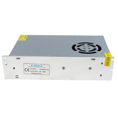 AC110V/220V Voltaggio di ingresso 200W 40A 5V 5Volt DC S-200-5 Fornitura di alimentazione per esigenze