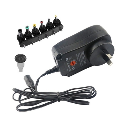 12V 2A 24W angolo destro Adaptore di presa di corrente DC per C-Power AC100-240 uscita DC3-12V